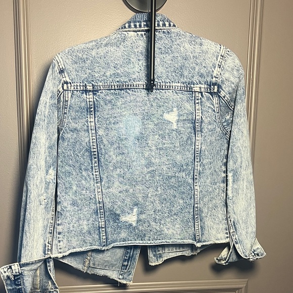 Acid Wash Denim Jacket - Picture 4 of 4